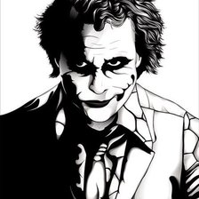 Схема вышивки «Джокер»