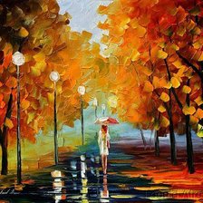 Схема вышивки «Леонид Афремов»