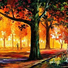 Схема вышивки «Леонид Афремов»