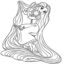 Схема вышивки «Рапунцель6»