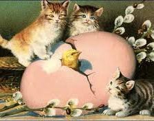 Схема вышивки «Светлой Пасхи!»