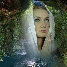 Схема вышивки «Молитва»