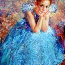 Схема вышивки «Балерина»