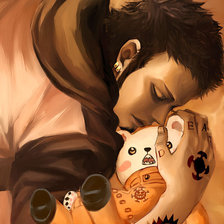 Схема вышивки «Трафальгар Ло»