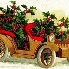 Схема вышивки «Ретро-авто»