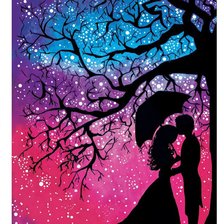 Схема вышивки «романтика»