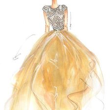 Схема вышивки «Мода»