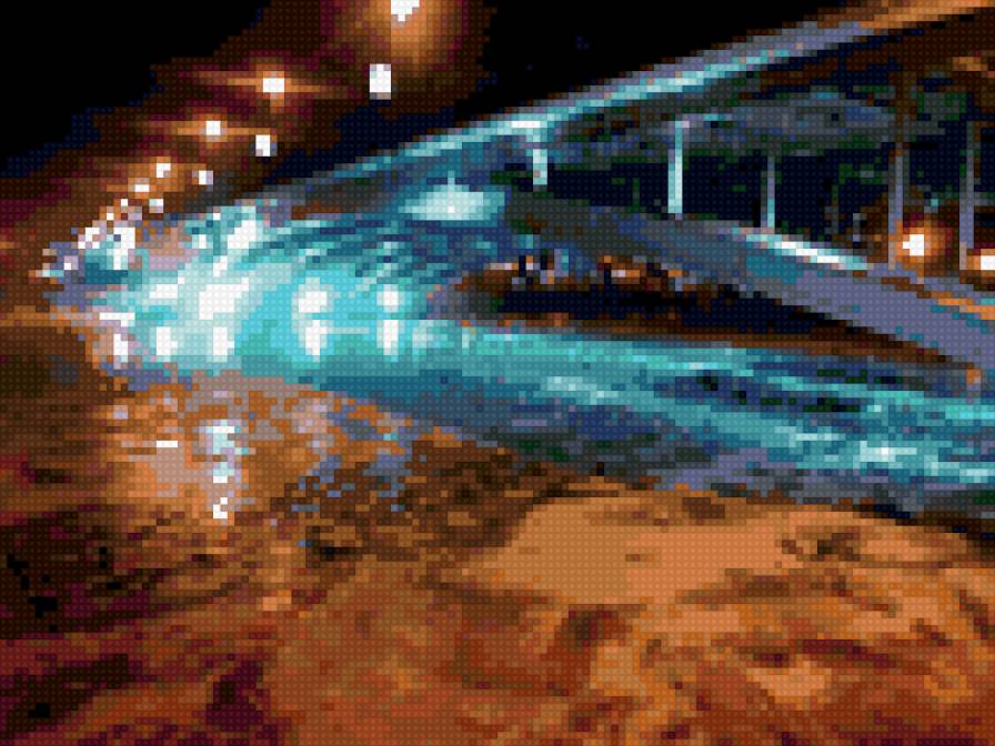 Мост - город, мост, москва, зима, река - предпросмотр