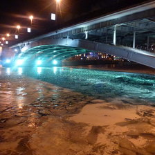 Схема вышивки «Мост»