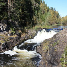 Схема вышивки «Водопад»