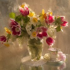 Схема вышивки «Летний букет»