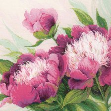 Схема вышивки «тюльпанчики»