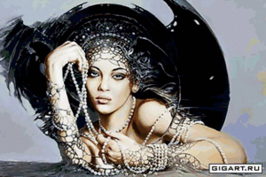 Арт-фэнтези от художника Карол Бак - живолись, карол бак, фэнтези, девушка, люди, портрет - предпросмотр