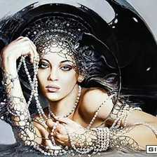 Схема вышивки «Арт-фэнтези от художника Карол Бак»