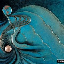 Схема вышивки «Художник Rassouli»