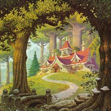 Домик в лесу