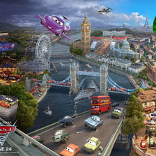 Схема вышивки «тачки 2»