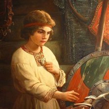 Схема вышивки «Я маленький воин»