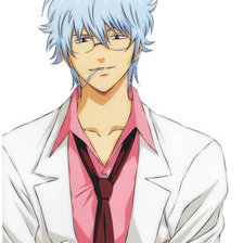 Схема вышивки «Гинтоки»