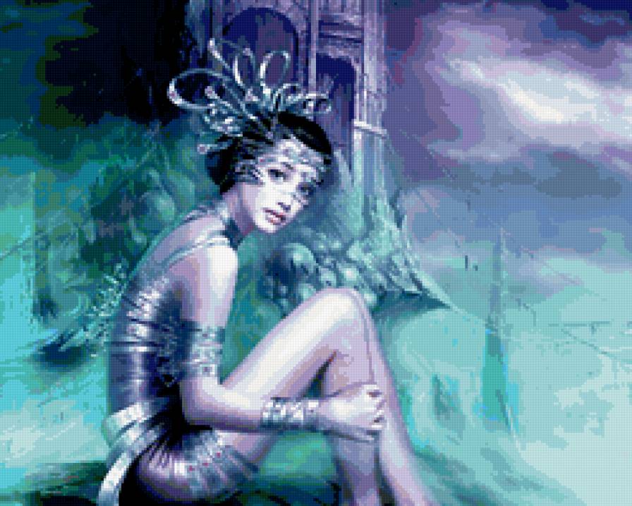 ожидание - девушка, холод - предпросмотр