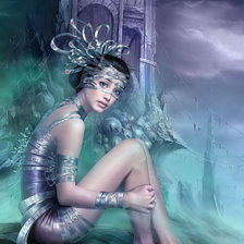 Схема вышивки «ожидание»