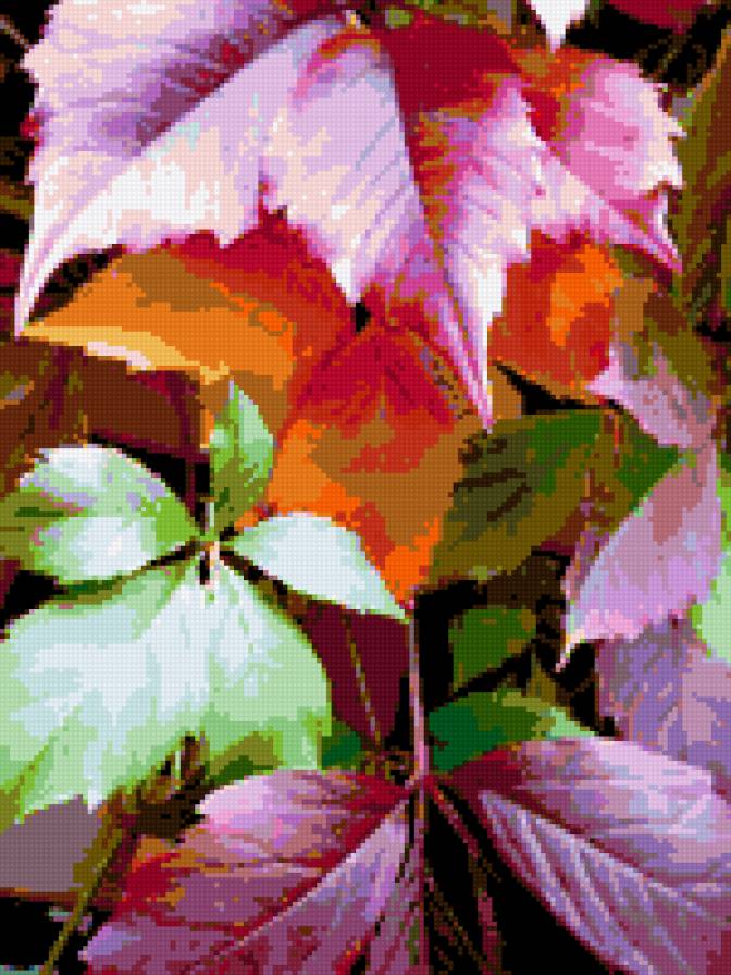 Осенние листья шумят и шумят в саду... - осень, листья - предпросмотр