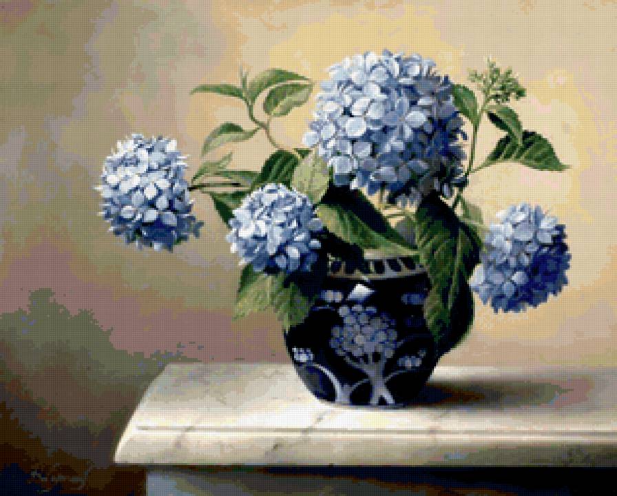 гортензия - цветы - предпросмотр