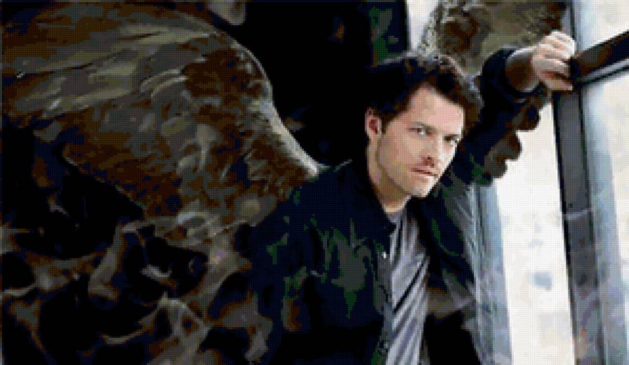 Кас - кас, миша коллинз, кастиэль, ангел господен, сверхъестественное - предпросмотр