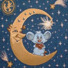 Схема вышивки «мышонок»