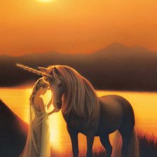 Схема вышивки «на закате»