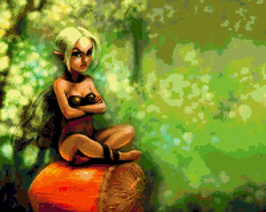 4 - фея, фэнтези, девушка - предпросмотр