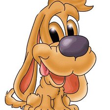 Схема вышивки «щенок»