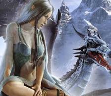 Схема вышивки «дракон»