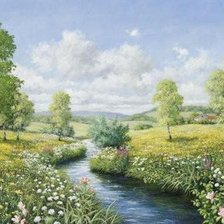 Схема вышивки «лето»