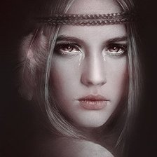 Схема вышивки «Красота женщины»