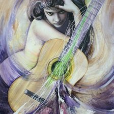 Схема вышивки «Красота женщины»