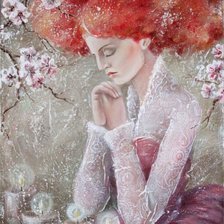 Схема вышивки «письма к Элизе 2»