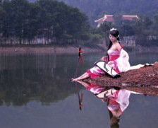 Схема вышивки «У воды»