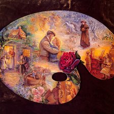 Схема вышивки «красота»