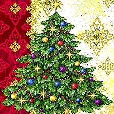 Схема вышивки «Ёлочка»