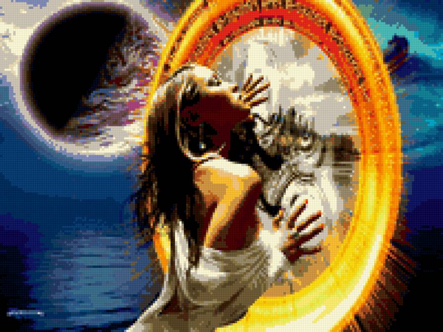 волшебное зеркало - волшебство - предпросмотр