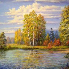 Схема вышивки «картина»