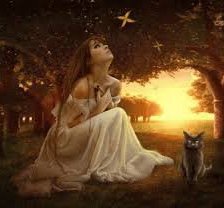 Схема вышивки «вечер»