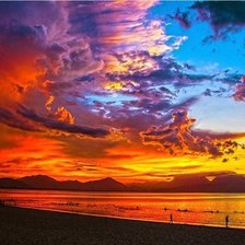 Нереальный закат