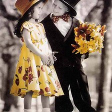 Схема вышивки «ретро»