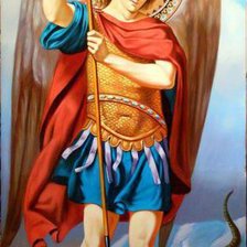 Схема вышивки «архангел михаил»