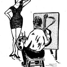 Схема вышивки «Шарж»