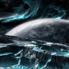 Схема вышивки «космос»