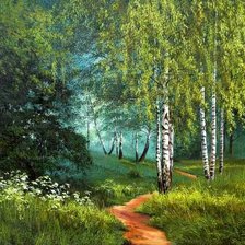 Схема вышивки «Весна»