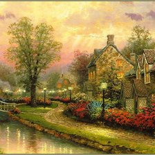 Схема вышивки «Картина»